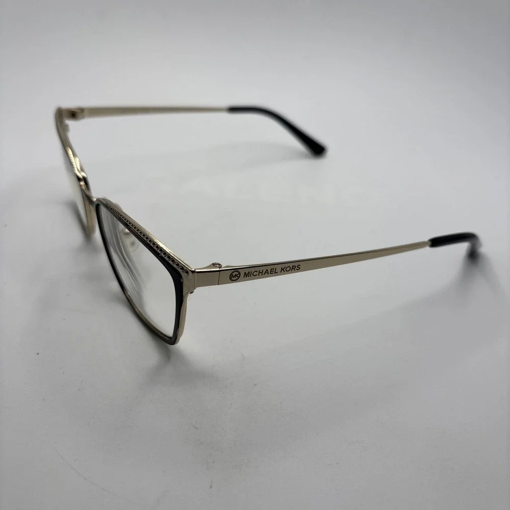 Michael Kors MK 3038 (Vallarta) 1203 Gold/Blk 54-17-140mm Eyeglasses Frame #D140
